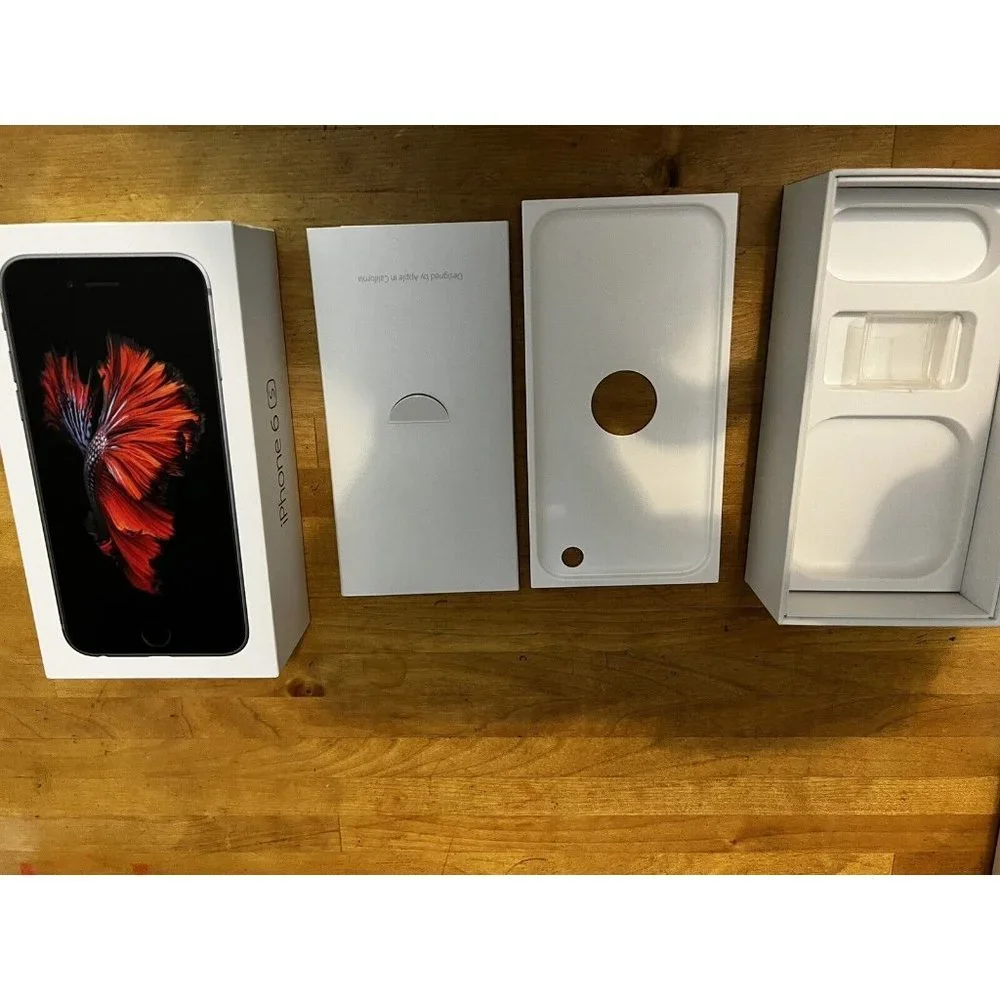 Apple iPhone 6S Space Gray 64GB EMPTY OEM BOX ONLY